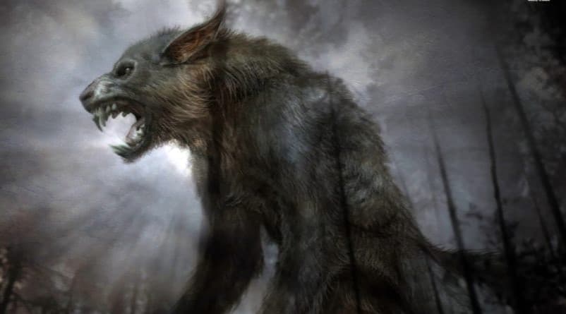 4-best werewolf movies-A horrible wolf